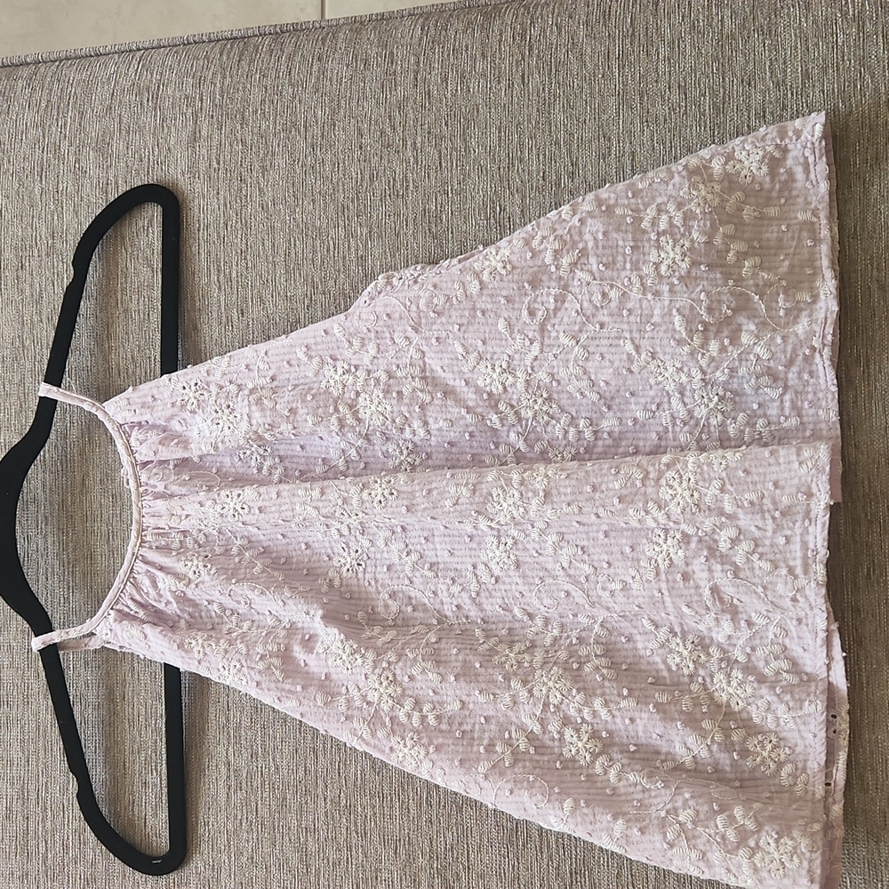 Lavender sleeveless halter top